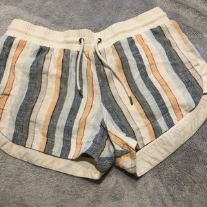 Athleta Striped Shorts